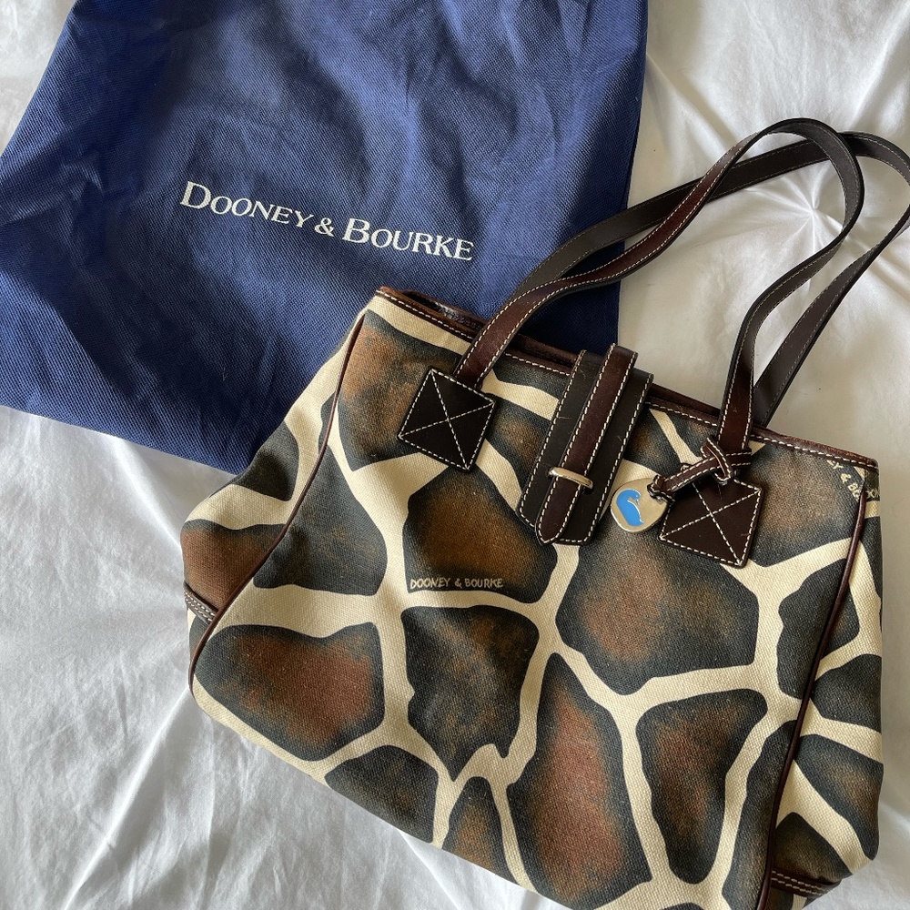Dooney & Bourke Giraffe Print Bag